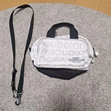 new balance 골프 라운드백 화이트 블랙