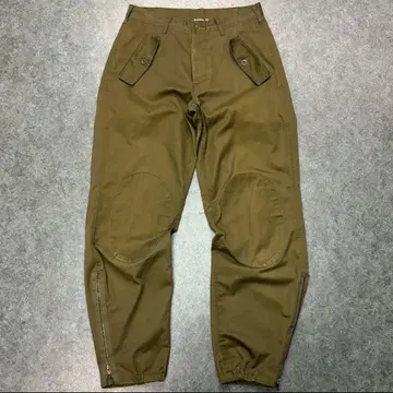 70s 80s 이탈리아군 빈티지 밀리터리 파라슈트 팬츠 구제 의류