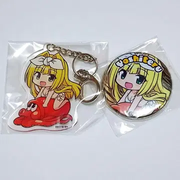 전국 오토메 아크릴 키링 & 금 캔뱃지 [ 요시테루 ]