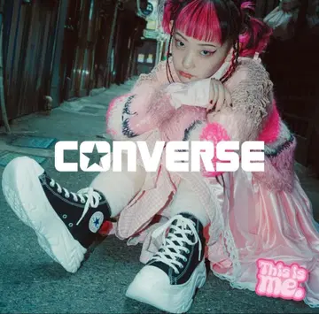 새상품급 CONVERSE 통굽 스니커즈 블랙