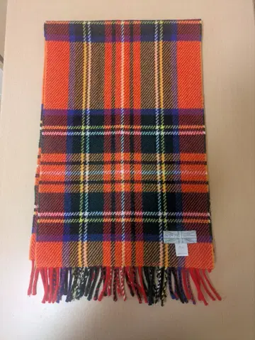 [ 새상품급 ] Joshua Ellis 울 머플러 체크 무늬