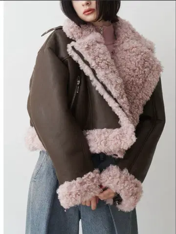 jouetie 무스탕 자켓