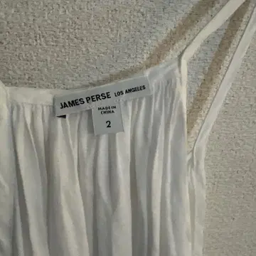 제임스 퍼스 린넨 원피스