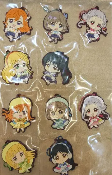 러브 라이브 슈퍼스타 러버 스트랩 세트