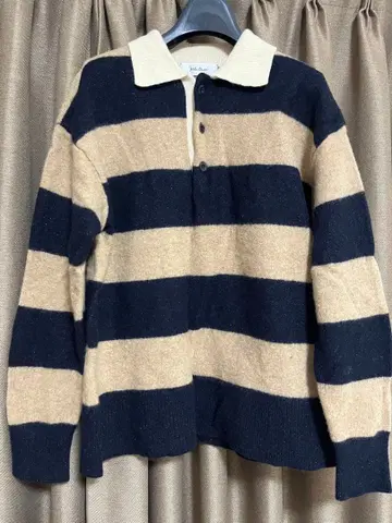 Mila Owen 스트라이프 패턴 긴팔 스웨터