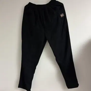 정말 따뜻한 팬츠 블랙 이지 팬츠 리브 양쪽 포켓 있음