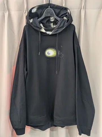 graniph 그라니프 갤럭시 도그 맨투맨 후드티 블랙 L 강아지