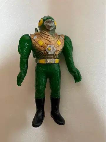 그린 컬러 슈퍼전대 히어로 피규어