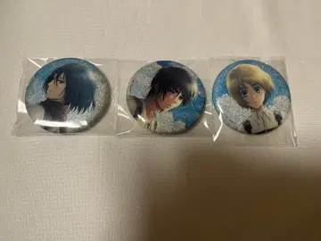 진격의 거인 마법사 style 캔뱃지 엘렌 미카사 알민