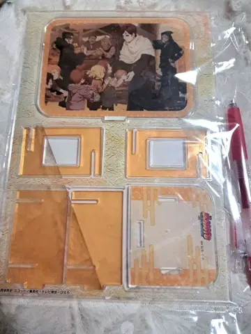 NARUTO BORUTO 가아라 아크릴 스탠드 펜 세트