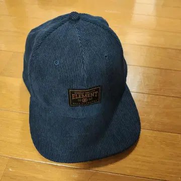 ELEMENT 코듀로이 야구 모자 네이비