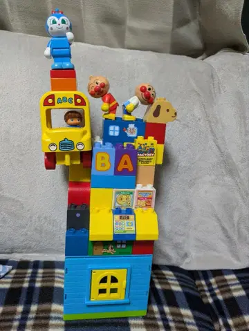 첫 호빵맨 블록