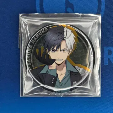 [ 익명 배송 ] 윈드 브레이커 벚꽃 캔뱃지 로프트