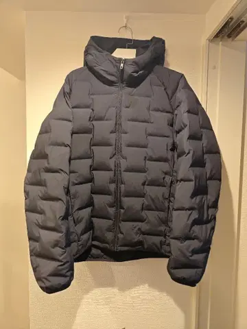 유니클로 퍼프 테크 후드티