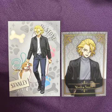 점페스 Dr.STONE 혜택 브로마이드 스탠리