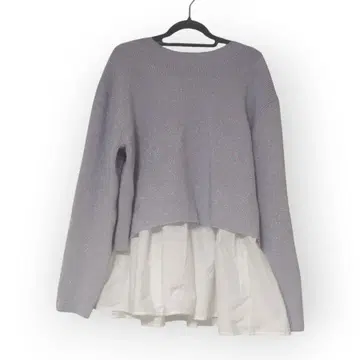 시착만 한 상품 오파크 클립 숏 라메 니트 x 플레어 탱크탑