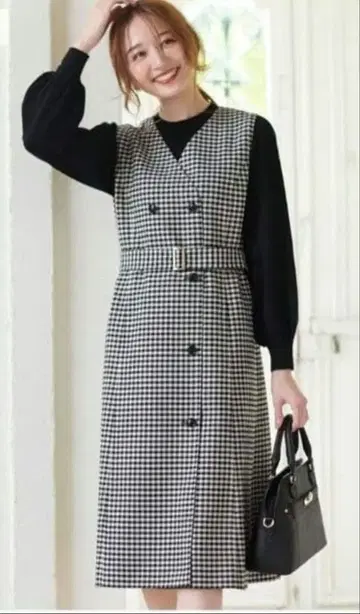 any sis [ 2WAY ] 리버서블 랩 원피스 L