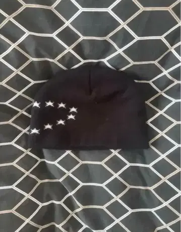 afb 비니 별 패턴 블랙