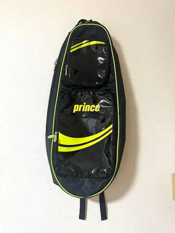prince 테니스 라켓 백팩 블랙 그린