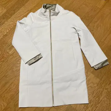 멜베이유반트 다운 라이너 포함 롱 코트 지퍼 포함