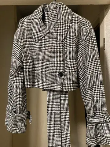 NICE CLAUP 롱 코트 탈부착 가능