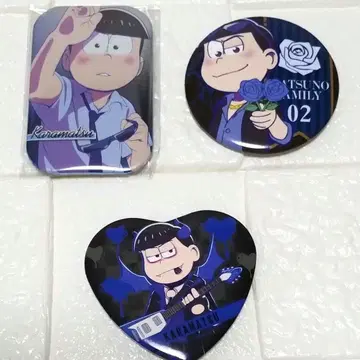 오소마츠 6쌍둥이 카라마츠 캔뱃지 묶음 판매