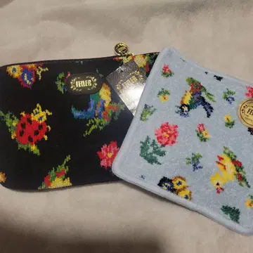 페이러 하이디 파우치 쁘띠 손수건 2세트 미사용 새상품