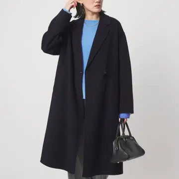 그린 라벨 릴랙싱 리버 체스터 코트 2025AW 네이비