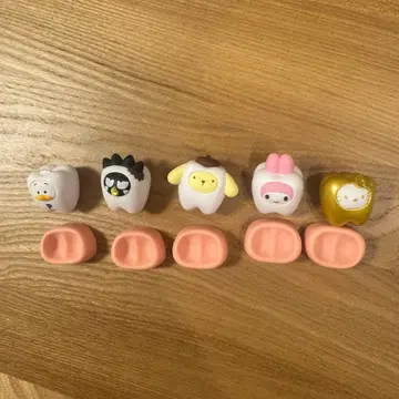 산리오 가챠 모두 함께 되자! 레어 포함 5종