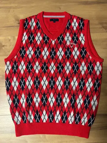 Callaway 아가일 무늬 베스트 3L