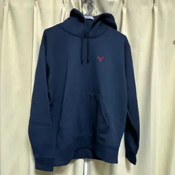 가시마 앤틀러스 네이비 후드 부착 후드티