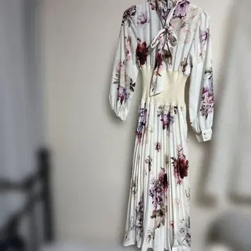 베린다 플라워 프린트 롱 원피스