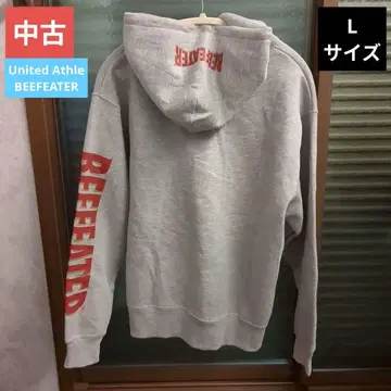 United Athle BEEFEATER 후드티 L 사이즈 레어 중고
