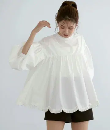 Meraki. 벌룬 실루엣 셔츠