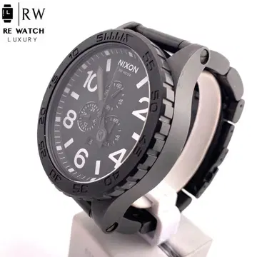 7-4979 NIXON 10I 블랙 아날로그 손목시계