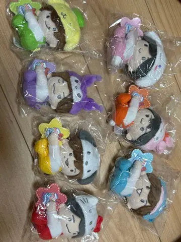 나니와단시 산리오 콜라보 봉제 인형 세트