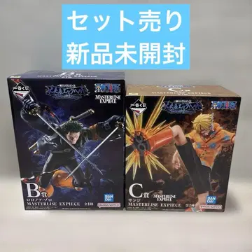 원피스 제일복권 B, C상 세트 판매 로로노아 조로, 상디