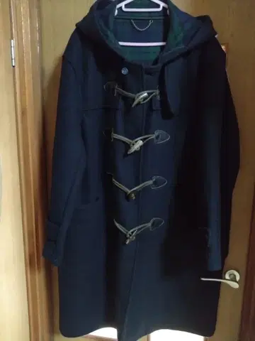 미츠미네. 네이비 더플 코트
