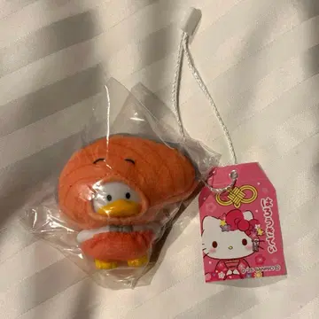 산리오 치비토모 시크릿 키링 반찬 오리의 페클