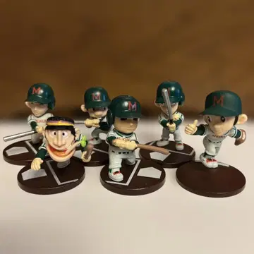 도카벤 메이쿤 고등학교 야구 애니메이션 코믹스 피규어 6체 세트