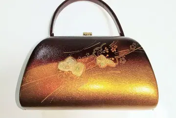 미사용 새상품 (최고급 킨와시) 일본 의류용 백 (천연 가죽)