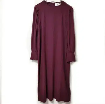 프리미에 아롱디스망 롱 원피스 포멀 퍼플 포멀