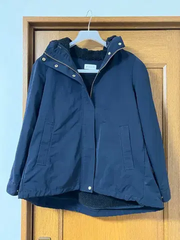 플라스테 마운틴 후드티 보아 라이너 포함 2way 네이비 M