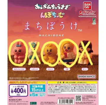 빤쮸토끼 닌포챠무 기다림 3체 세트