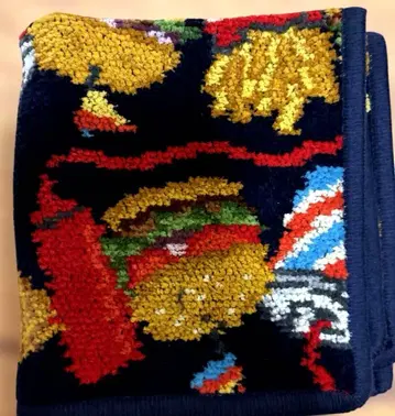 페이러 햄버거 손수건