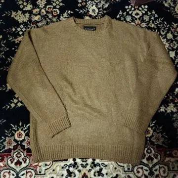 TOWNCRAFT 브라운 니트 스웨터 L 사이즈