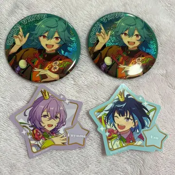 앙상블 스타즈!! 호죠 라이카 라이카 반짝반짝 캔뱃지 에스 유메