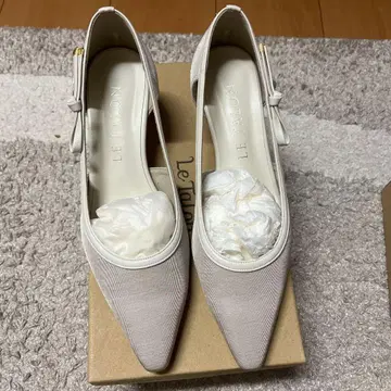 LE TALON 5cm 사이드 오픈 리본 펌프스