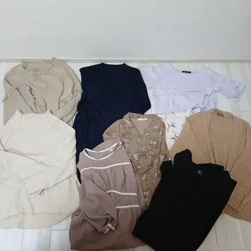 여성용 셋업 10점