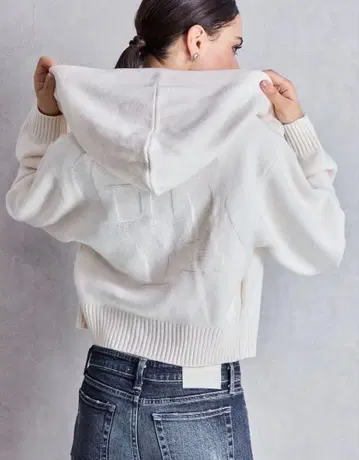 GYDA 니트 ZIP 후드티